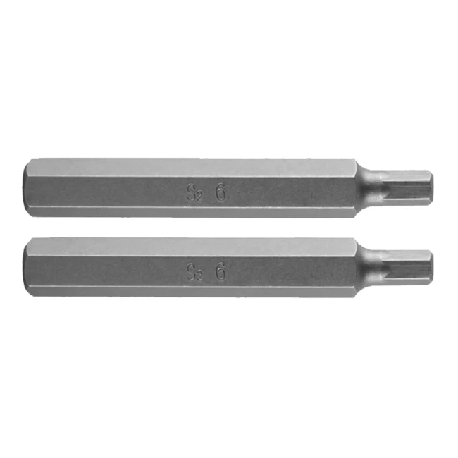 Биты NEO TOOLS Hex 6 x 75 мм S2 x 2 шт (10-982)