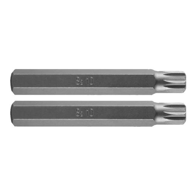 Биты NEO TOOLS Spline M10 x 75 мм S2 x 2 шт (10-908) Биты NEO TOOLS Spline M10 x 75 мм S2 x 2 шт (10-908)