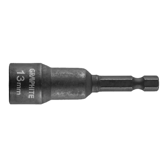 Головка GRAPHITE торцевая ударная с магнитом 13 мм (56H553) Головка GRAPHITE торцевая ударная с магнитом 13 мм (56H553)