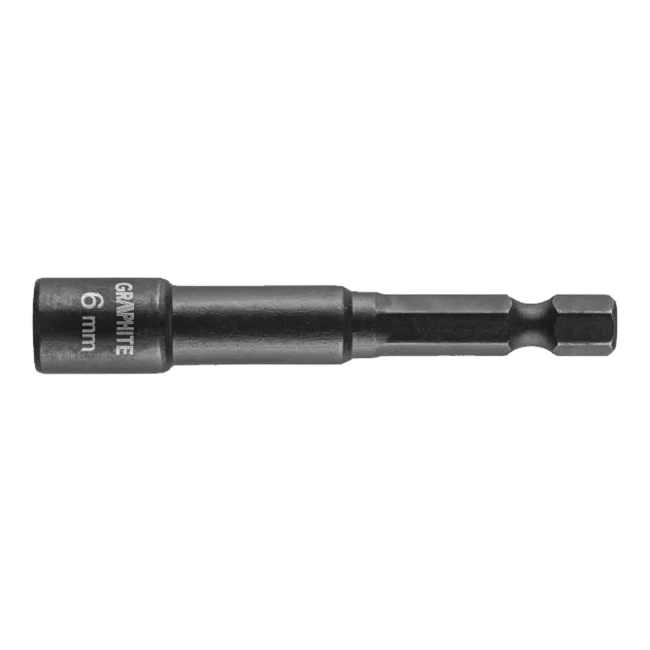 Головка GRAPHITE торцевая ударная с магнитом 6 мм (56H550)