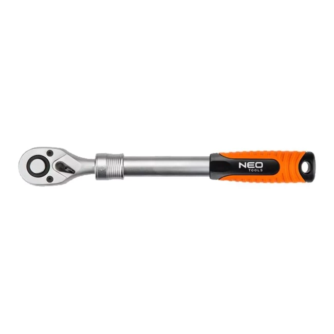 Ключ NEO TOOLS трещоточный 1/4'' 150-200 мм (08-502) Ключ NEO TOOLS трещоточный 1/4'' 150-200 мм (08-502)