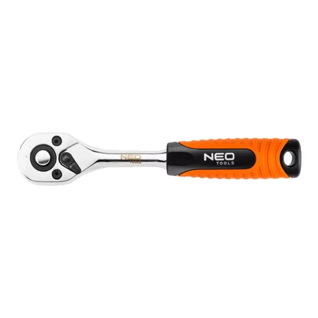 Ключ NEO TOOLS трещоточный 1/4'' 150 мм (08-504)