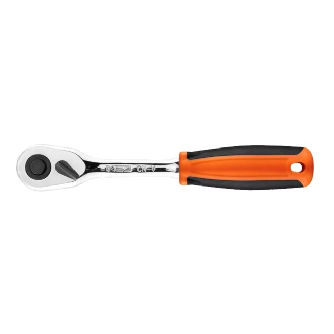 Ключ NEO TOOLS трещоточный 1/4" 155 мм (08-523)