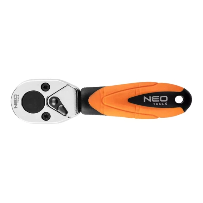 Ключ NEO TOOLS трещоточный для насадок 1/4" 105 мм (08-512) Ключ NEO TOOLS трещоточный для насадок 1/4" 105 мм (08-512)