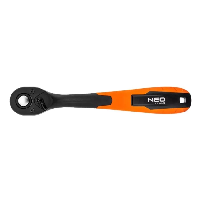 Ключ NEO TOOLS тріскачковий вигнутий 1/4" 150 мм (08-514)