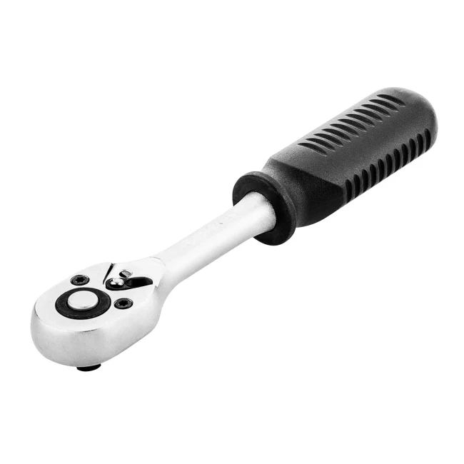 Ключ тріскачковий TOPEX 3/8", 210 мм (38D522) Ключ тріскачковий TOPEX 3/8", 210 мм (38D522)