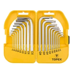 Ключи шестигранные и Torx TOPEX, набор 18 шт. (35D952)