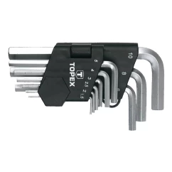 Ключи шестигранные TOPEX 1.5-10 мм, набор 9 шт. (35D955)