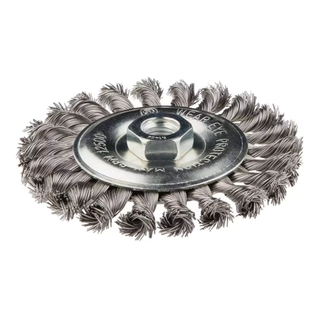 Щетка проволочная дисковая GRAPHITE 125 мм x M14, INOX (57H598)