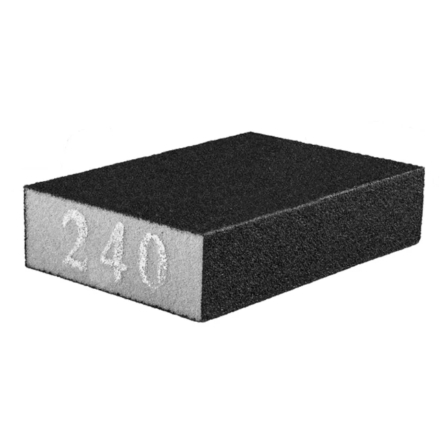 Губка наждачная GRAPHITE 70 x 25 x 100 мм K240 (55H921) Губка наждачная GRAPHITE 70 x 25 x 100 мм K240 (55H921)