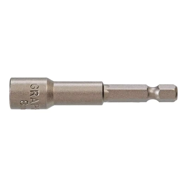 Насадка магнітна GRAPHITE 8 х 65 мм, 1/4 (57H992)