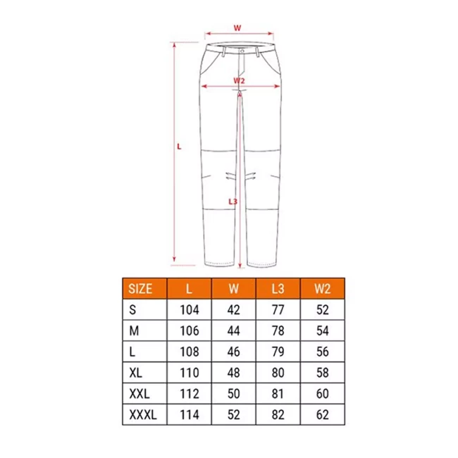 Брюки утепленные NEO TOOLS Oxford, размер XXL (81-565-XXL)
