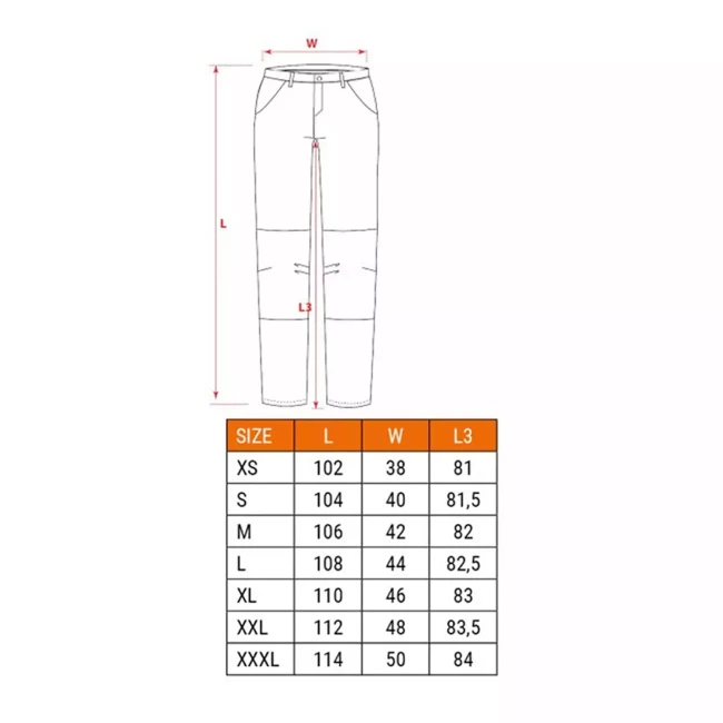 Рабочие штаны NEO TOOLS, 5 карманов DENIM, размер M (81-229-M)