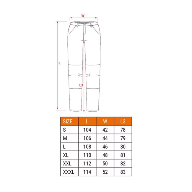 Штаны NEO TOOLS Hi Visibility размер M (81-792-M)
