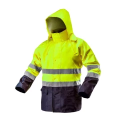 Куртка світлоповертаюча NEO TOOLS, жовта, розмір L (81-720-L)