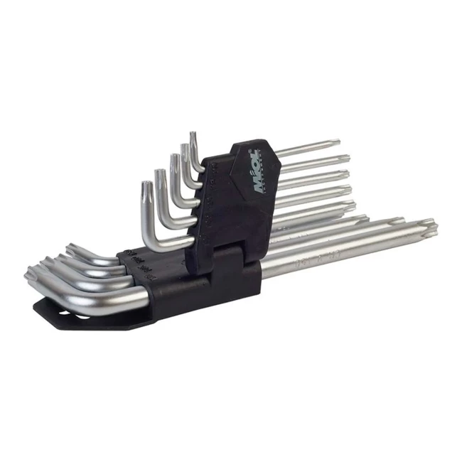 Наборы имбусовых ключей MIOL TORX 9шт (56-397) (016803)