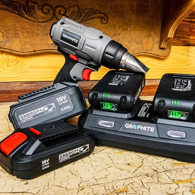 Аккумуляторная батарея GRAPHITE  Energy+ 18 В, Li-Ion 4,0 Ач (58g004)