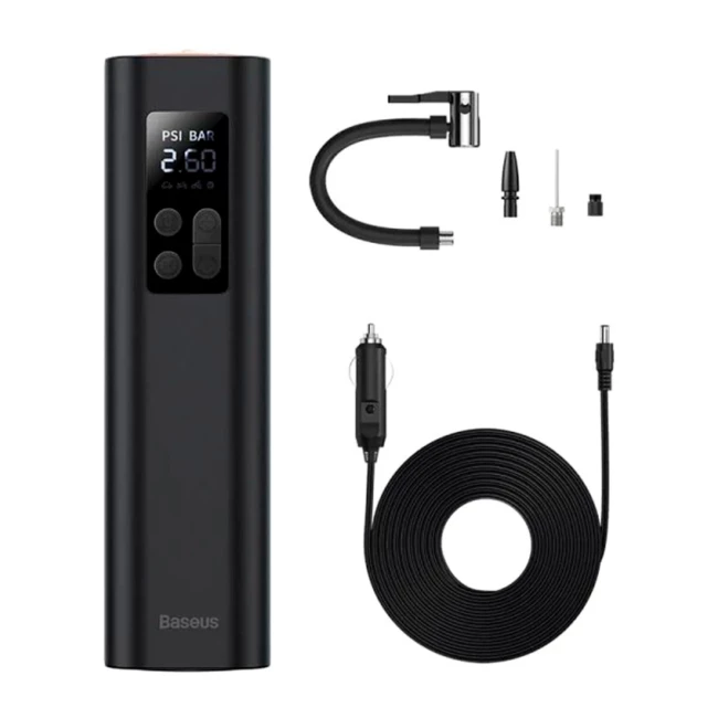 Автомобільний насос Baseus Super Mini Inflator Pump (CRCQ000001)