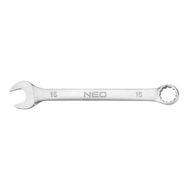Ключ комбинированный NEO TOOLS 15 x 190 мм CrV (09-659)