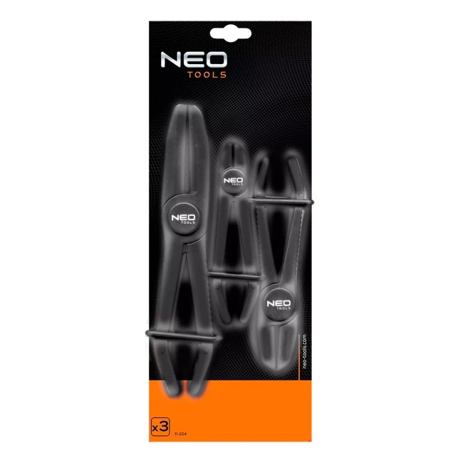 Набор клещей NEO TOOLS давильные пластиковые 3 шт (11-224)