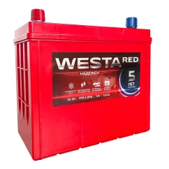 Автомобільний акумулятор Westa 6CT-45 А (1) RED JIS Asia