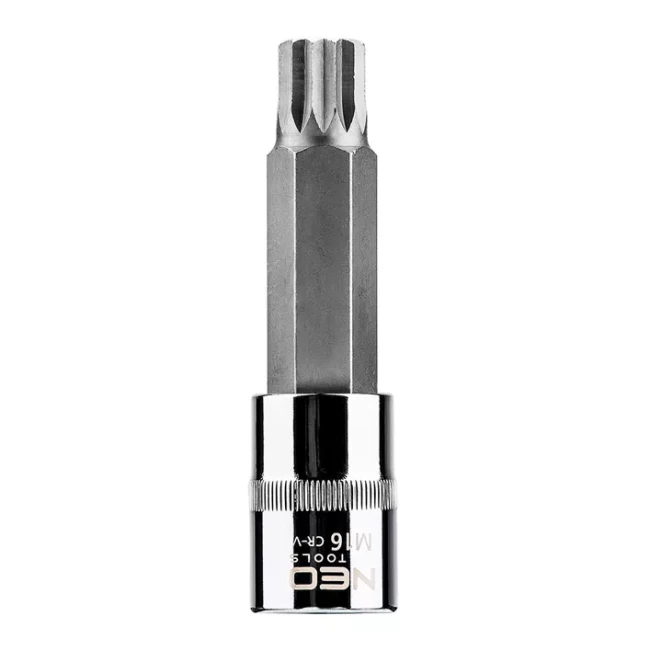 Бита NEO TOOLS Spline 1/2” M16 x 100 мм (08-746)