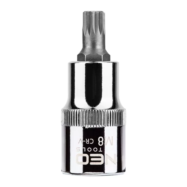 Бита NEO TOOLS Spline 1/2” M8 x 55 мм (08-732)