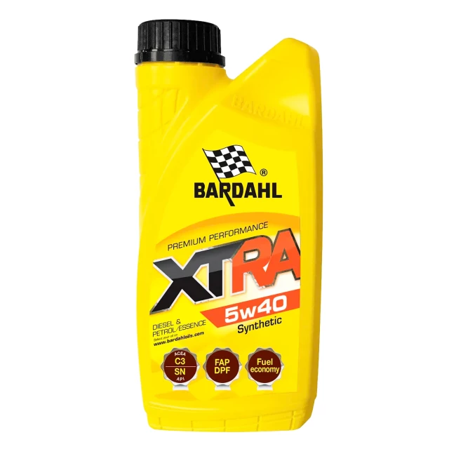 Моторное масло Bardahl Xtra 5W-40 1л (34121)