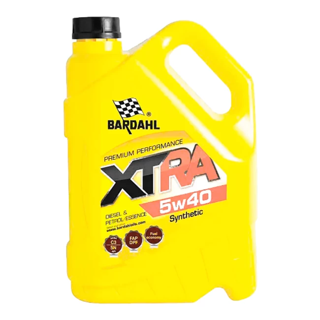 Моторное масло Bardahl Xtra 5W-40 5л (34123)