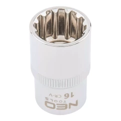 Головка змінна NEO TOOLS Spline 1/2" 16 мм