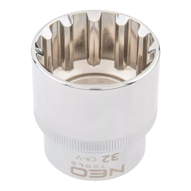 Головка сменная NEO TOOLS Spline 1/2" 32 мм (08-599) Головка сменная NEO TOOLS Spline 1/2" 32 мм (08-599)