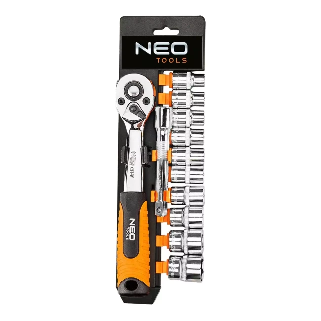 Набір змінних головок NEO TOOLS 1/2" 12 шт (08-654) Набір змінних головок NEO TOOLS 1/2" 12 шт (08-654)