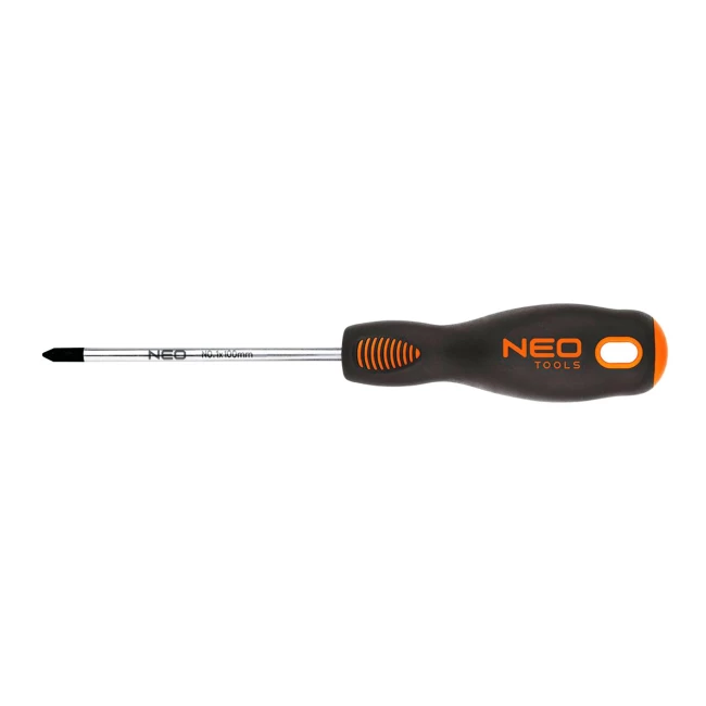 Отвертка NEO TOOLS крестовая PZ0 x 75 мм CrMo (04-031) Отвертка NEO TOOLS крестовая PZ0 x 75 мм CrMo (04-031)