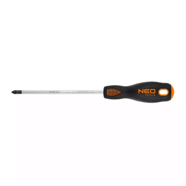 Отвертка NEO TOOLS крестовая PZ2 x 200 мм CrMo (04-035)