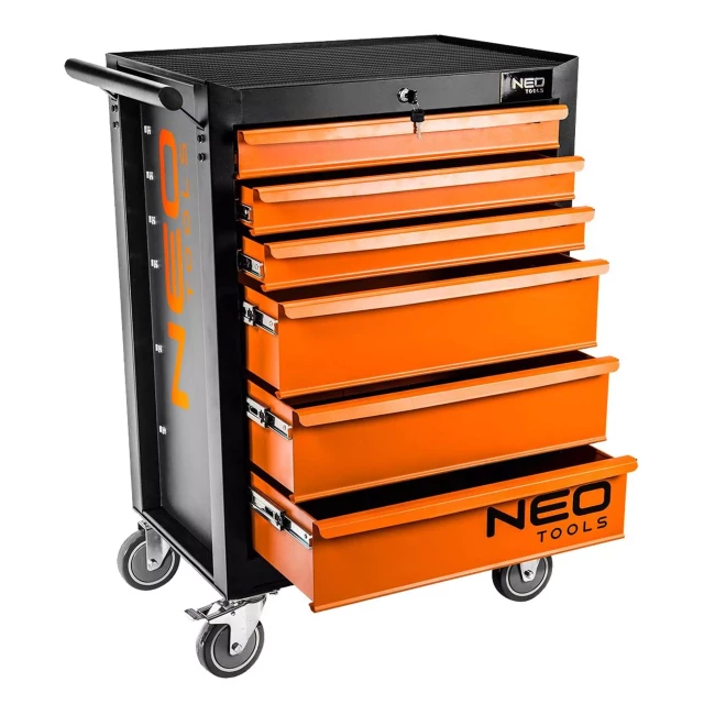 Візок для інструментів NEO TOOLS, 6 висувних ящиків (84-221)