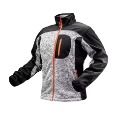 Трикотажная кофта NEO TOOLS + softshell, размер XL