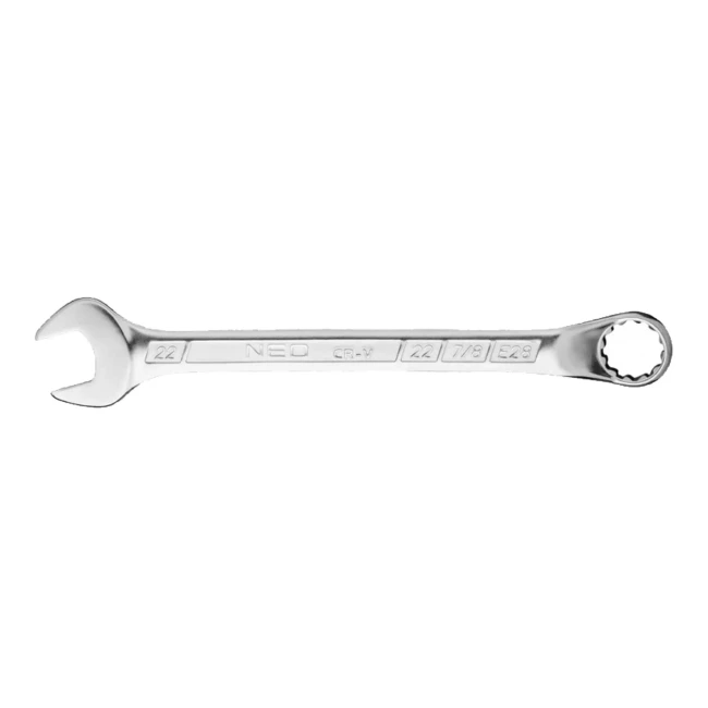 Ключ комбинированный NEO TOOLS изогнутый 22 x 275 мм (09-111)