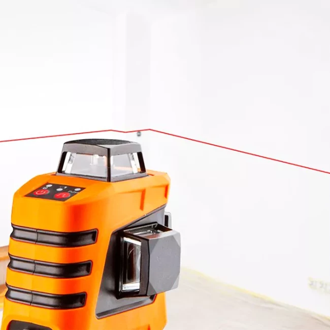 Лазерный уровень NEO TOOLS, 15 м, 3D, красный, с чехлом и железным держателем (75-103)