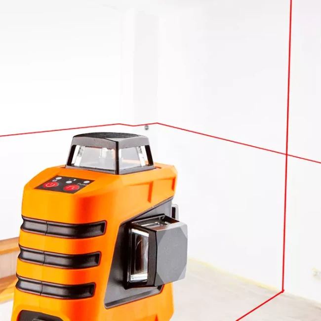 Лазерный уровень NEO TOOLS, 15 м, 3D, красный, с чехлом и железным держателем (75-103)