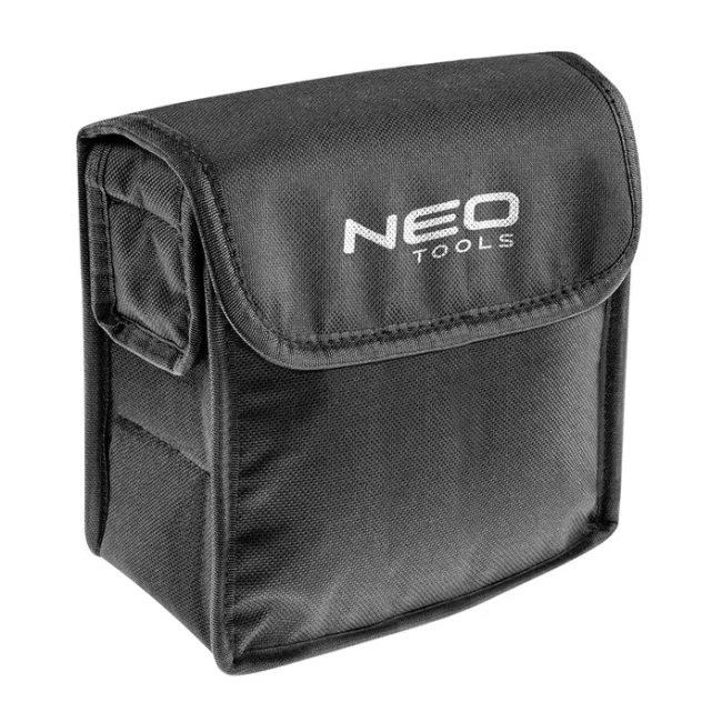 Лазерный уровень NEO TOOLS, 15 м, 3D, красный, с чехлом и железным держателем (75-103)