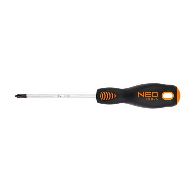 Отвертка NEO TOOLS крестовая PH1 x 75 мм CrMo (04-006) Отвертка NEO TOOLS крестовая PH1 x 75 мм CrMo (04-006)
