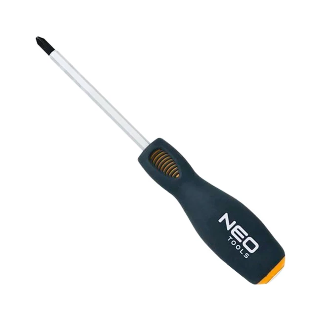 Отвертка NEO TOOLS крестовая ударная PH1 x 75 мм CrMo (04-027) Отвертка NEO TOOLS крестовая ударная PH1 x 75 мм CrMo (04-027)