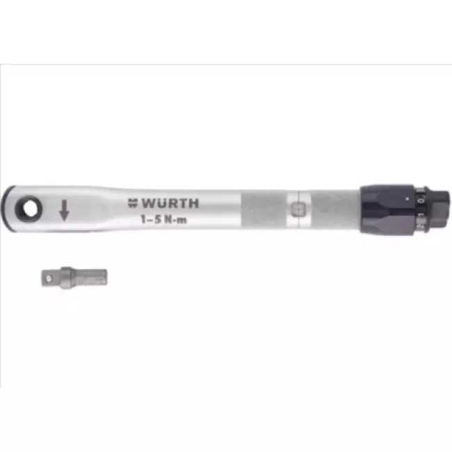 Динамометрический ключ WURTH 1/4" 1-5Нм (0714720005)