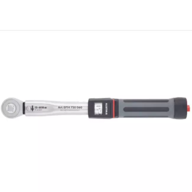 Динамометрический ключ WURTH 3/8" 12-60Нм (0714720060)