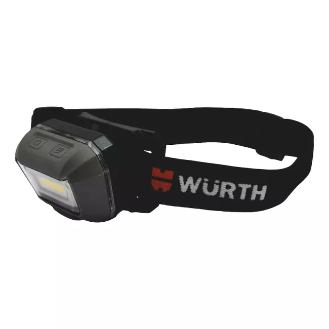 Налобный фонарь с аккумулятором WURTH LED, USB-C (0827809638)