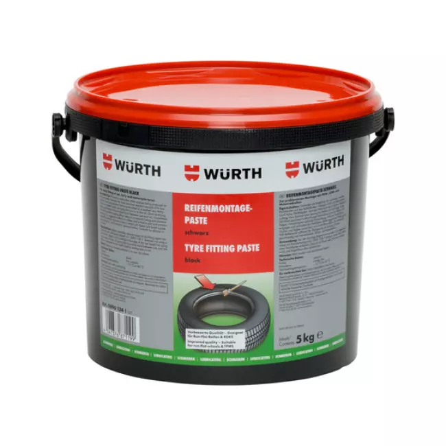 Шиномонтажная паста Wurth черная 5000 г (08901241) Шиномонтажная паста Wurth черная 5000 г (08901241)