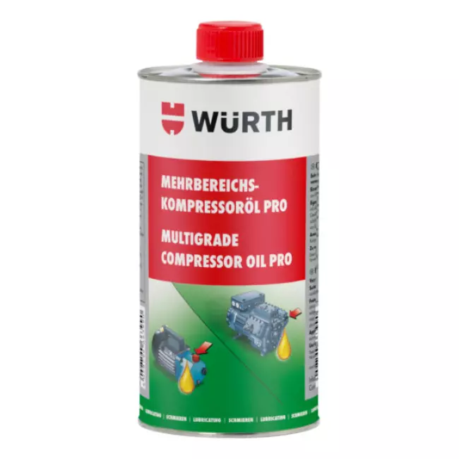 Компрессорная смазка WURTH универсальная Pro (0892764123) Компрессорная смазка WURTH универсальная Pro (0892764123)