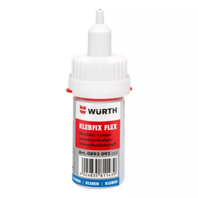Клей WURTH Klebfix Flex чорний 20 г (0893092)