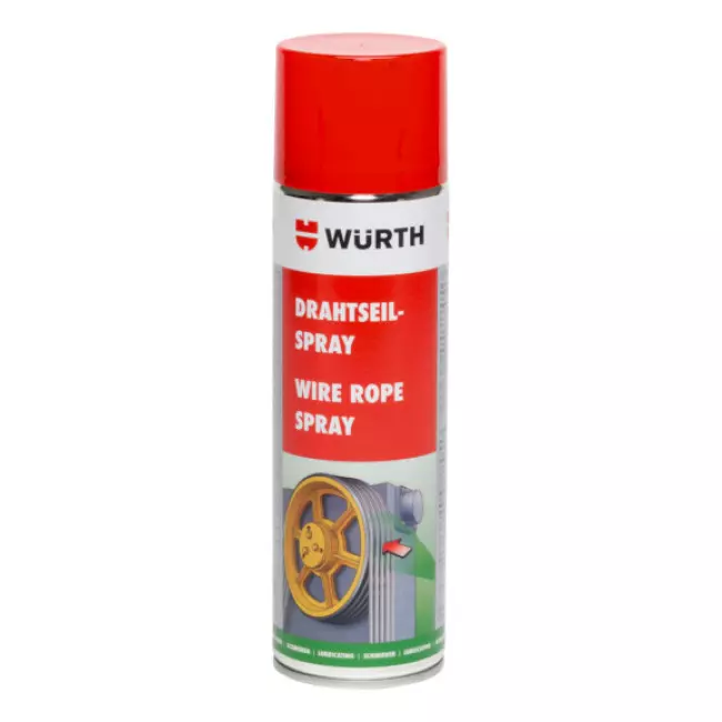 Спрей-смазка для тросов WURTH 500 мл (08931058)
