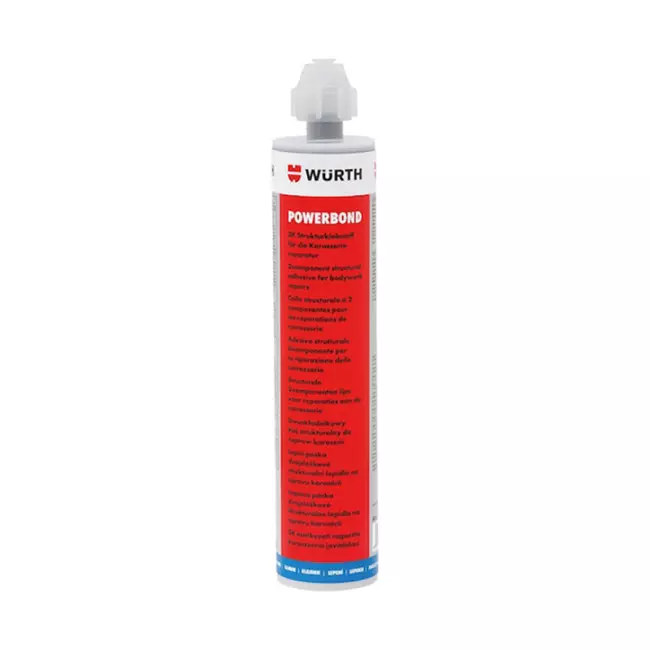 Клей для кузова WURTH Powerbond двухкомпонентный 195 мл (0893450110)